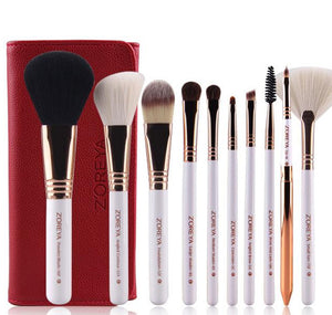 10Pcs Professional  Makeup Brushes