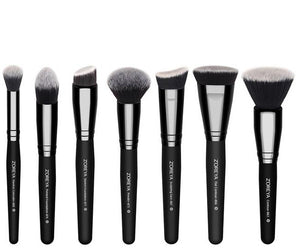 7pieces/lots Black Makeup Brushes