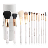 12Pcs Colorful Luxury Makeup Brushes