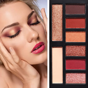 Shimmer Matte Eyeshadow Palette 8 Colors